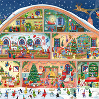Puzzle Ravensburger - El Taller de Papá Noel. 1000 piezas-Puzzle-Ravensburger-Doctor Panush