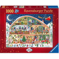 Puzzle Ravensburger - El Taller de Papá Noel. 1000 piezas-Puzzle-Ravensburger-Doctor Panush