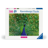 Puzzle Ravensburger - Pavo Real. 500 piezas