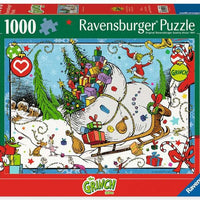 Puzzle Ravensburger - El Grinch. 1000 piezas-Puzzle-Ravensburger-Doctor Panush