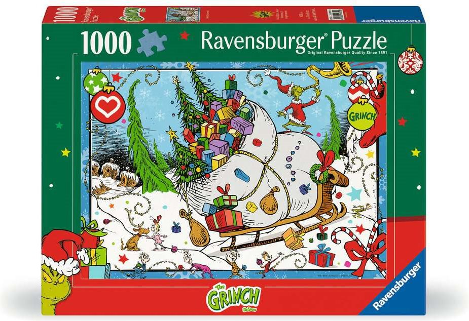 Puzzle Ravensburger - El Grinch. 1000 piezas-Puzzle-Ravensburger-Doctor Panush