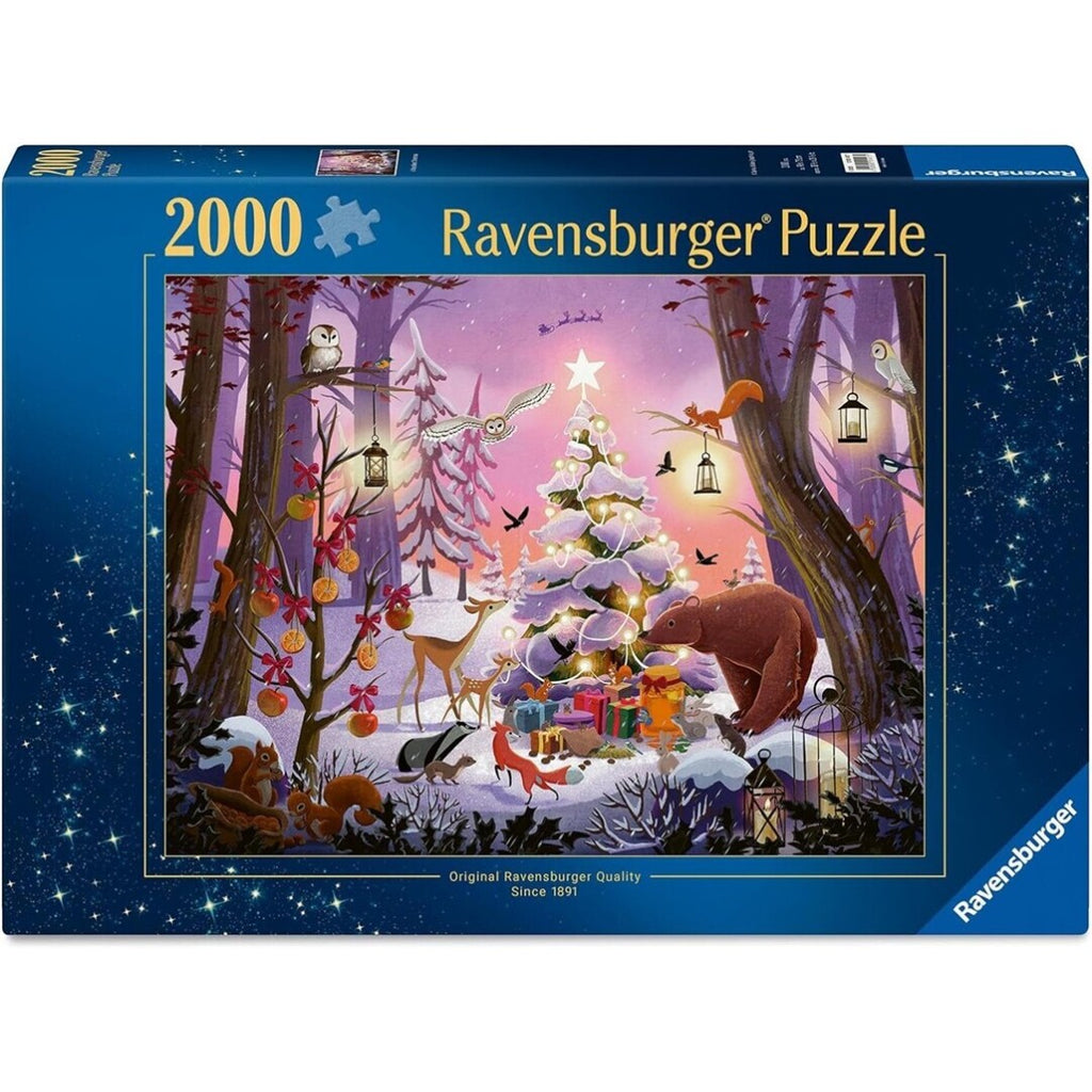 Puzzle Ravensburger - Christmas in the Woods. 2000 piezas