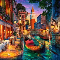 Puzzle Ravensburger - Canal de Venecia. 1000 piezas-Puzzle-Ravensburger-Doctor Panush