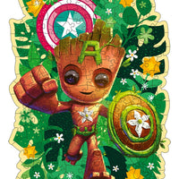 Puzzle de madera Ravensburger - Marvel Groot. 150 Piezas