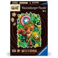 Puzzle de madera Ravensburger - Marvel Groot. 150 Piezas