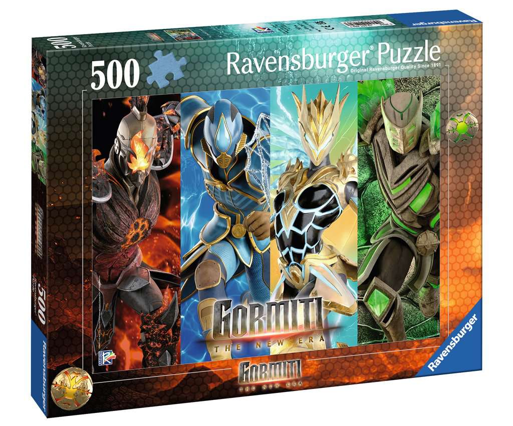 Puzzle Ravensburger - Gormiti: The New Era. 500 piezas