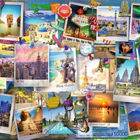 Puzzle Ravensburger - World Traveler Pinboard. 500 piezas