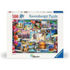 Puzzle Ravensburger - World Traveler Pinboard. 500 piezas