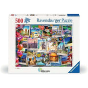 Puzzle Ravensburger - World Travel Pinboard. 500 piezas