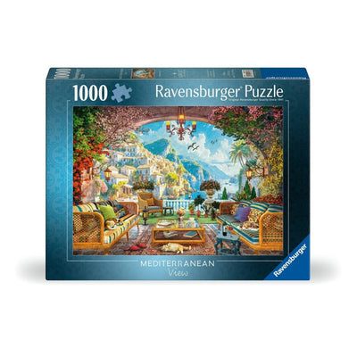 Puzzle Ravensburger - Mediterranean View. 1000 piezas-Puzzle-Ravensburger-Doctor Panush