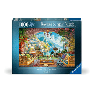 Puzzle Ravensburger - Mediterranean View. 1000 piezas-Puzzle-Ravensburger-Doctor Panush