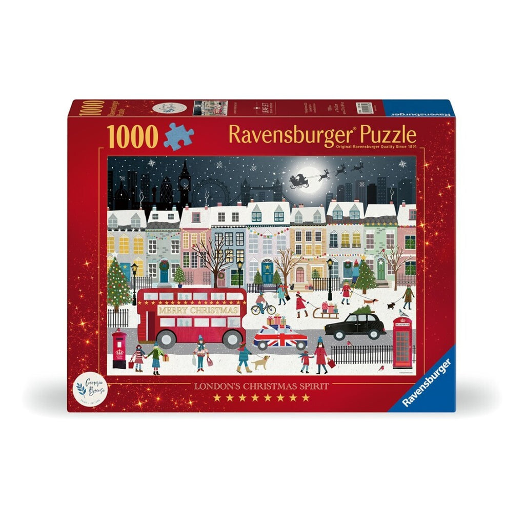 Puzzle Ravensburger - London´s Christmas Spirit. 1000 piezas-Puzzle-Ravensburger-Doctor Panush