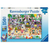 Puzzle Ravensburger - Diversión a la Orilla del Mar. 150 piezas