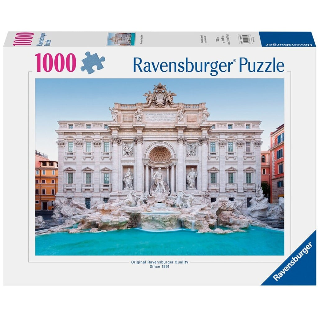 Puzzle Ravensburger - Fontana de Trevi, Roma. 1000 piezas-Puzzle-Ravensburger-Doctor Panush