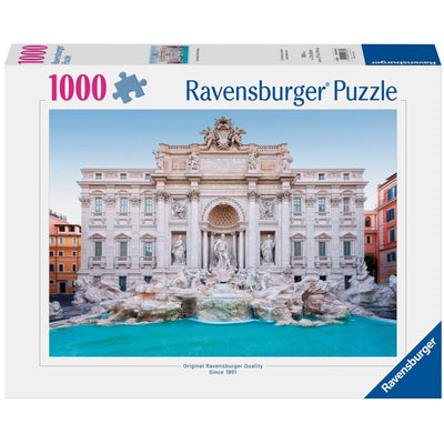 Puzzle Ravensburger - Fontana de Trevi, Roma. 1000 piezas-Puzzle-Ravensburger-Doctor Panush