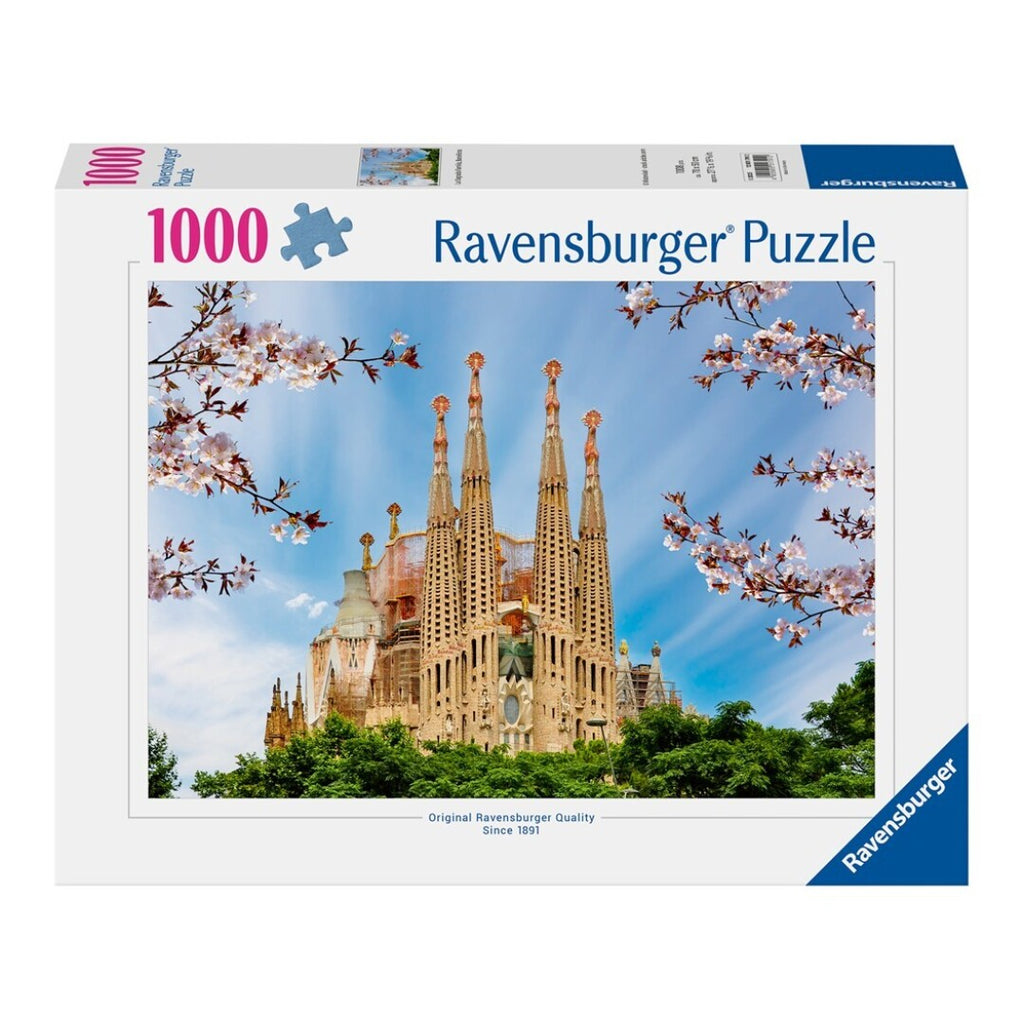 Puzzle Ravensburger - Sagrada Familia, Barcelona. 1000 piezas-Puzzle-Ravensburger-Doctor Panush