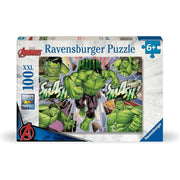 Puzzle Ravensburger - Marvel Hulk. 100 piezas
