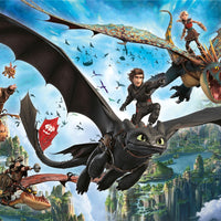 Puzzle Ravensburger - Cómo entrenar a tu dragón 2. 150 piezas