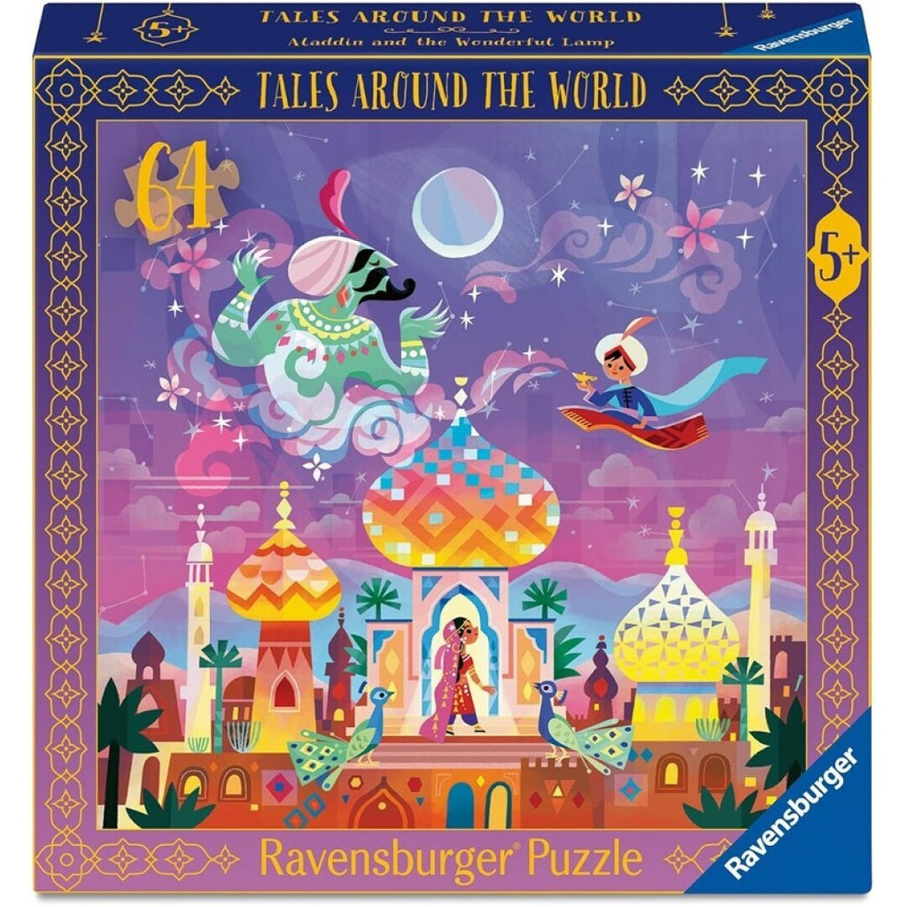 Puzzle Ravensburger - Aladin y la Lámpara Maravillosa. 64 piezas
