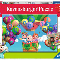 Puzzles Ravensburger - Cocomelon. 2x12 piezas