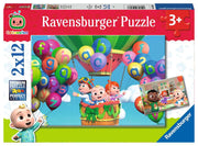 Puzzles Ravensburger - Cocomelon. 2x12 piezas
