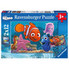 Puzzles Ravensburger - Buscando Nemo. 2x12 piezas