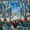 Joseph Stella: Flores, Italia Rompecabezas de 1000 piezas-Puzzle-Pomegranate-Doctor Panush