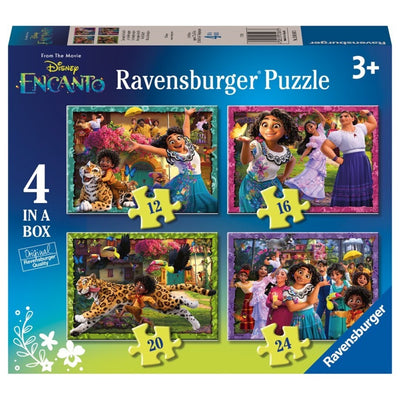 Puzzle Ravensburger - Encanto. 4 en 1. 12-24 piezas