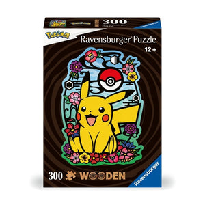 Puzzle de madera Ravensburger - Pikachu. 300 Piezas