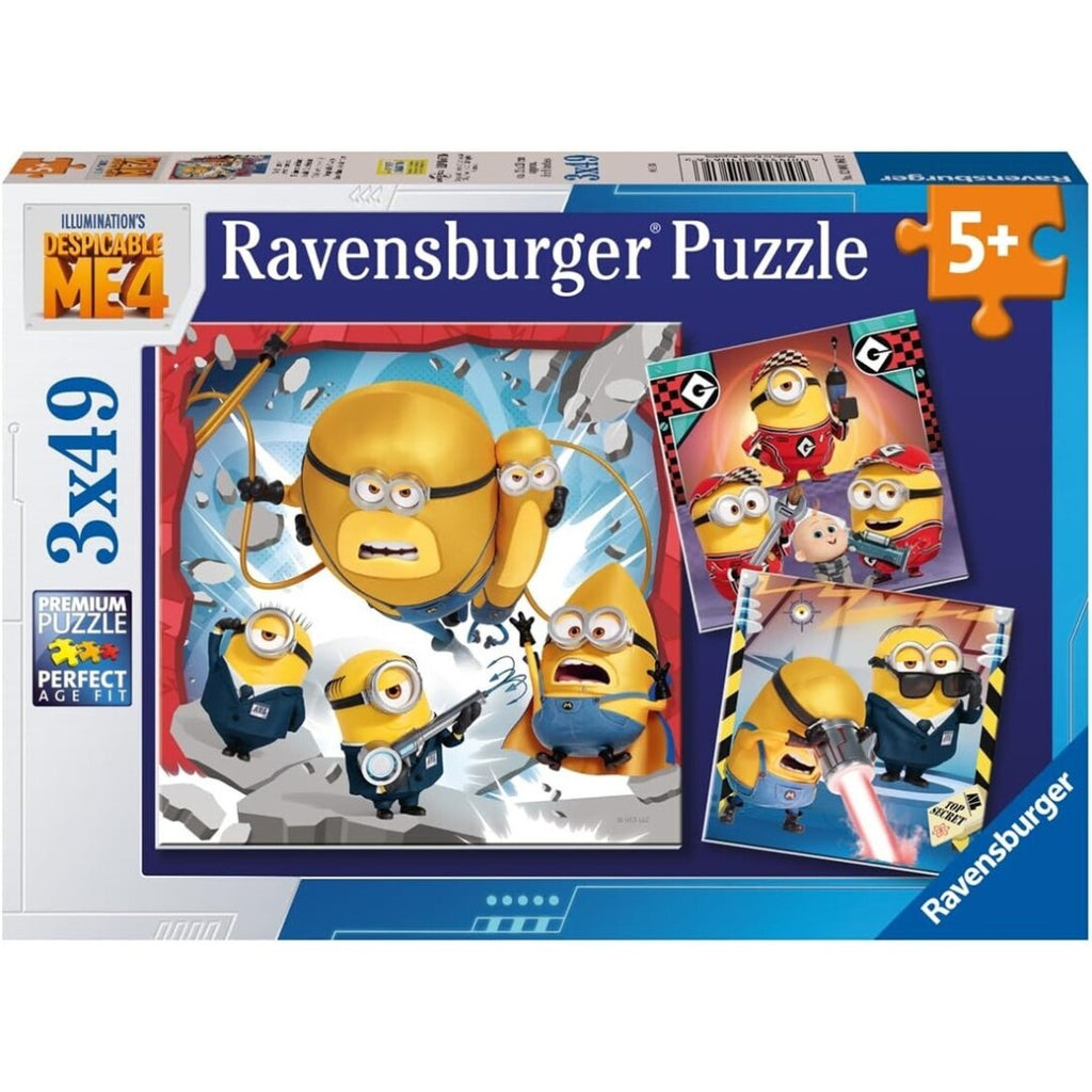 Puzzles Ravensburger - Minions. 3x49