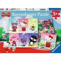 Puzzles Ravensburger - Hello Kitty. 3x49