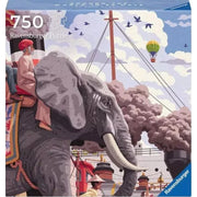 Puzzle Ravensburger - Around the world in 80 days. 750 piezas