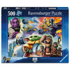 Puzzle Ravensburger - The Mandalorian and Grogu. 500 piezas