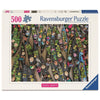 Puzzle Ravensburger - Mercado Flotante, Indonesia. 500 piezas