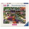 Puzzle Ravensburger - Mercado de Flores, Francia. 500 piezas