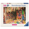 Puzzle Ravensburger - Especias y hierbas coloridas, Marruecos. 500 piezas