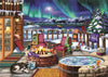 Puzzle Ravensburger - Luces del Norte. 500 piezas XXL