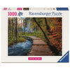 Puzzle Ravensburger - Sendero en el Bosque Otoñal. 1000 piezas