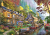 Puzzle Ravensburger - Down Lane Nº6: Canal Side Lane. 1000 piezas