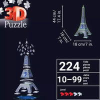 50° aniversario: Torre Eiffel Glow in the Dark