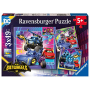 Puzzles Ravensburger - Batwheels. 3x49