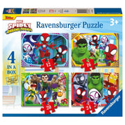 Puzzle Ravensburger - Spidey. 4 en 1. 12-24 piezas