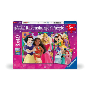 Puzzles Ravensburger - Princesas Disney. 3x49