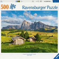 Puzzle Ravensburger - Alpe di Siusi. 500 piezas