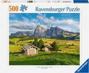 Puzzle Ravensburger - Alpe di Siusi. 500 piezas