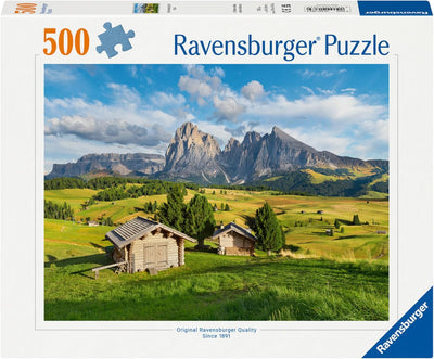 Puzzle Ravensburger - Alpe di Siusi. 500 piezas