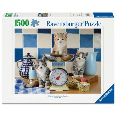 Puzzle Ravensburger - Gatitos en la cocina. 1500 piezas