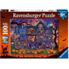 Puzzle Ravensburger - Monster House Party. 100 piezas