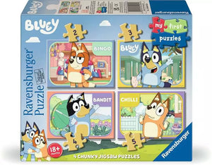 Puzzle Ravensburger - My First Puzzle. Bluey. 2-5 piezas