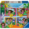 Puzzle Ravensburger - Dora. 4 en 1. 12-24 piezas